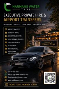 Harmans Water taxi service for local and airport travel