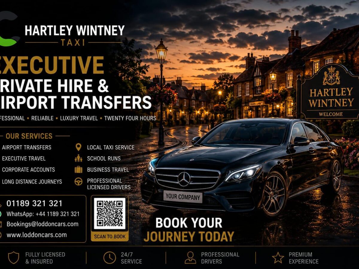 Hartley Wintney Taxi Service Loddon Cars
