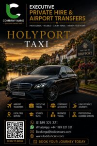 Holyport taxi travelling through Holyport, Berkshire
