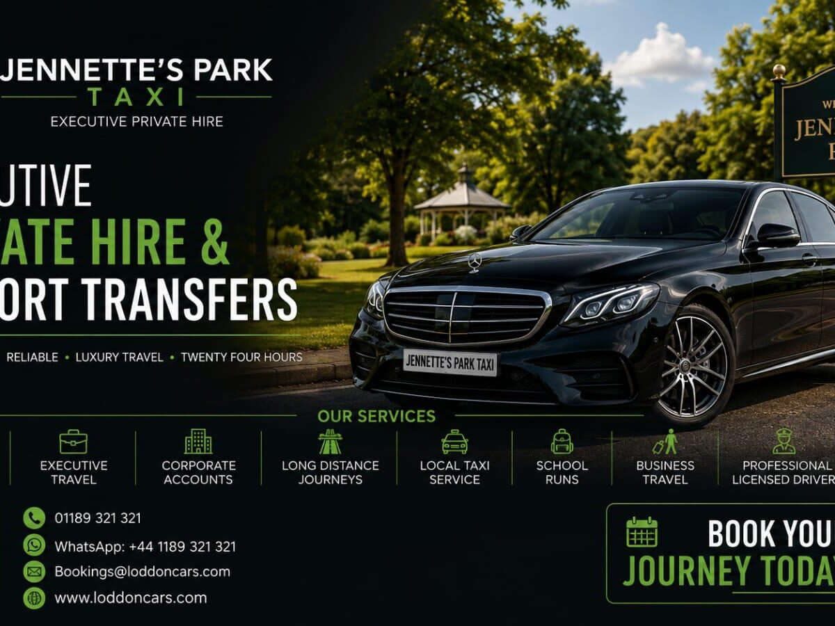 Jennett’s Park Taxi Service Loddon Cars
