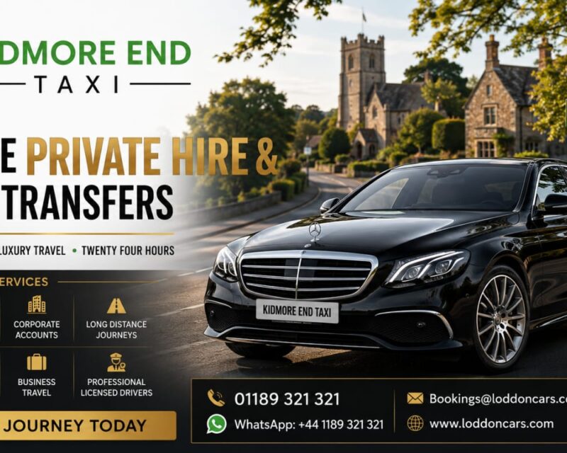 Kidmore End Taxi Local & Airport Transfers