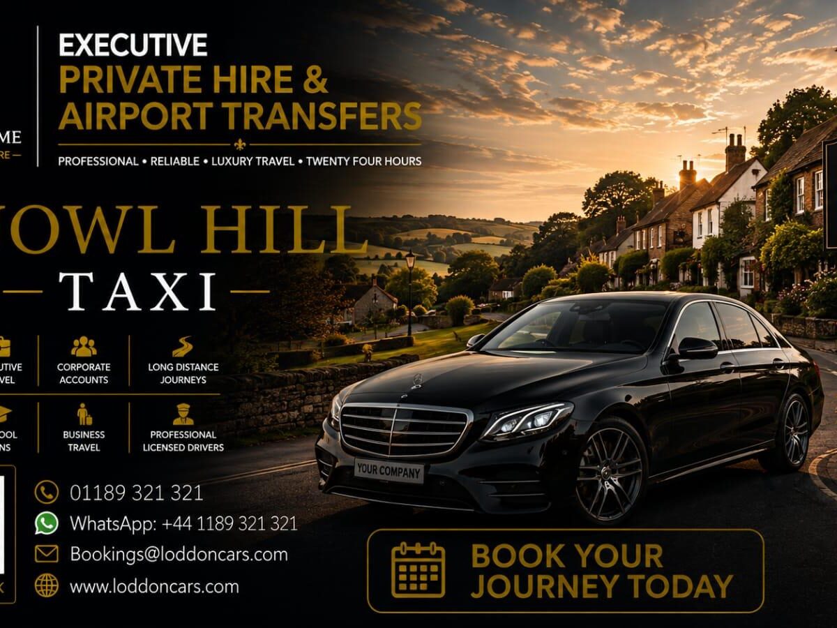 Knowl Hill Taxi Service Loddon Cars