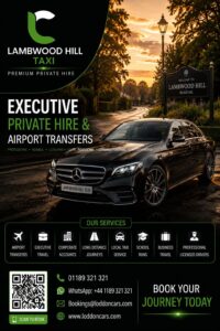 Lambwood Hill taxi providing local and airport travel in Berkshire