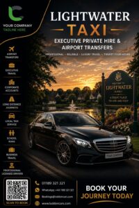 Lightwater taxi service in Surrey with Loddon Cars