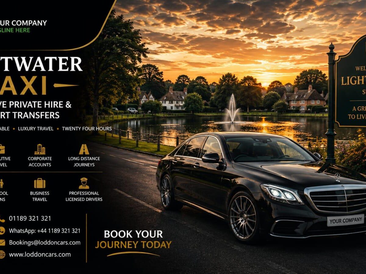 Lightwater Taxi Service Loddon Cars