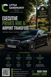 Little Sandhurst taxi travelling through Little Sandhurst, Berkshire