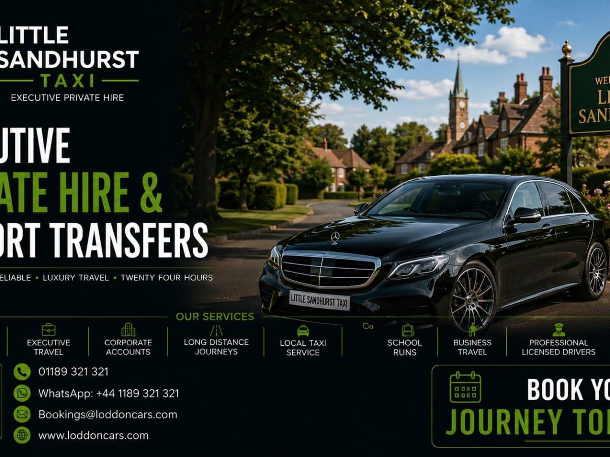 Little Sandhurst Taxi Service Loddon Cars