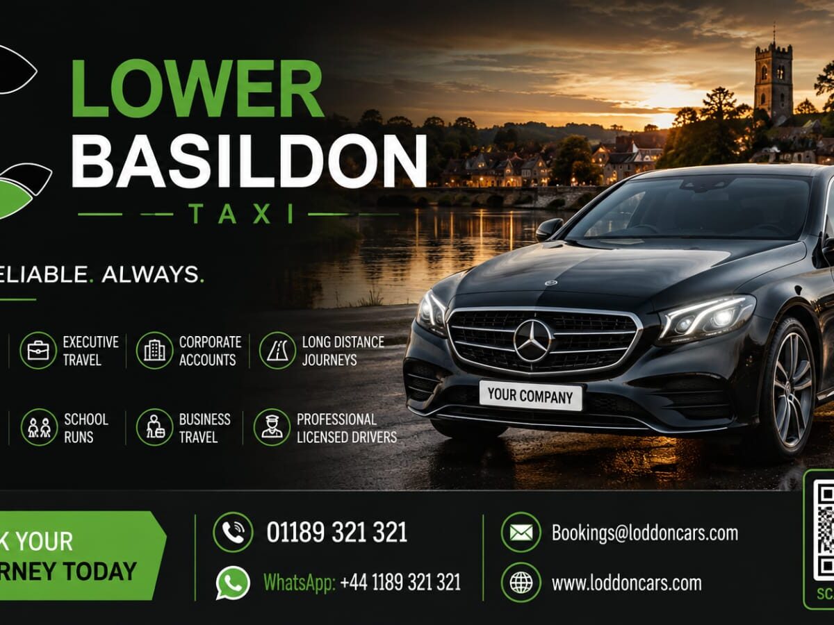 Lower Basildon Taxi Local & Airport Transfers