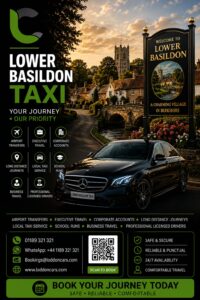 Lower Basildon taxi providing reliable local and airport transfers