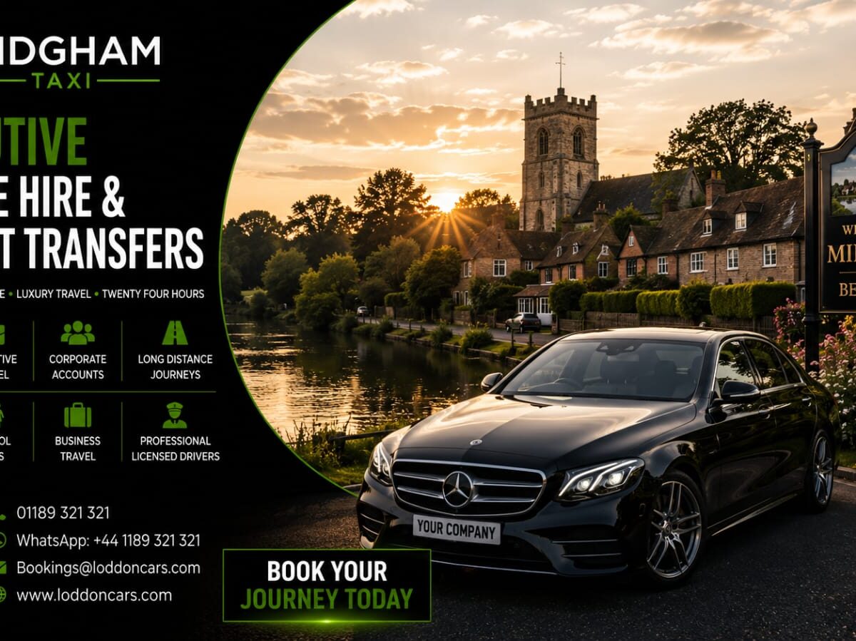 Midgham Taxi Local, Airport & Long-Distance Travel