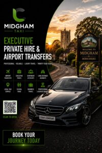 Midgham taxi providing reliable local and airport transfers