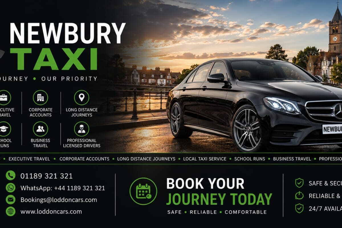 Newbury Taxi Local, Airport & Long-Distance Travel