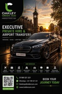 Oakley Green taxi service for local and airport travel