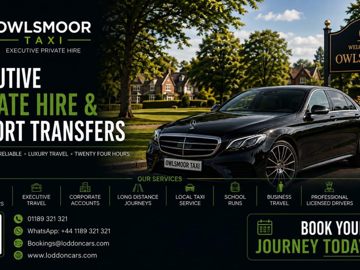Owlsmoor Taxi Service Loddon Cars
