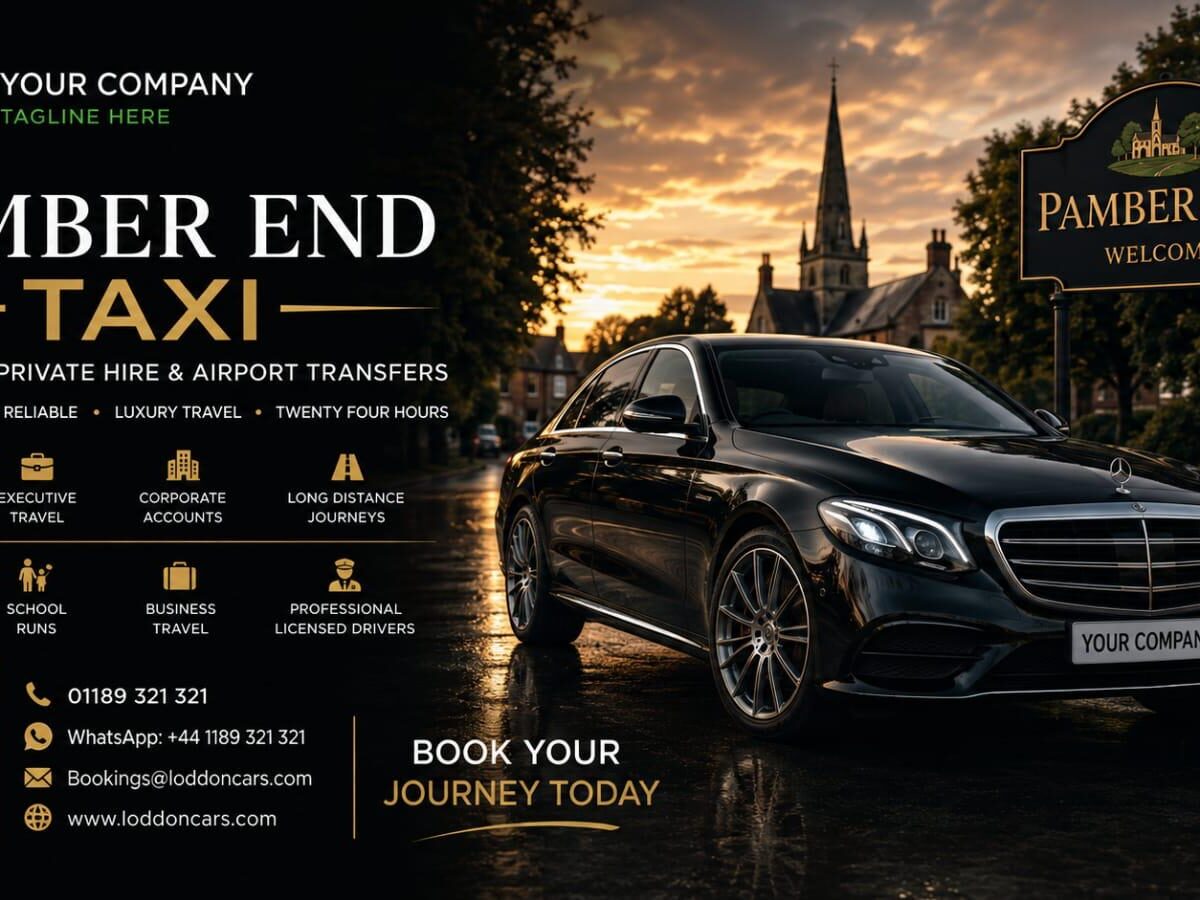 Pamber End Taxi Service Loddon Cars