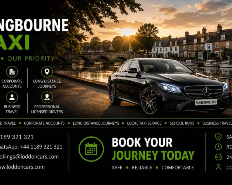 Pangbourne Taxi Local, Airport & Long-Distance Travel