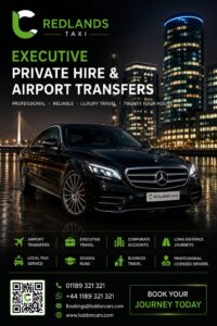 Redlands taxi providing reliable local and airport transfers