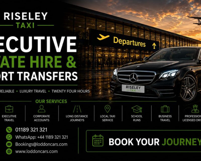 Riseley Taxi Local, Airport & Long-Distance Travel