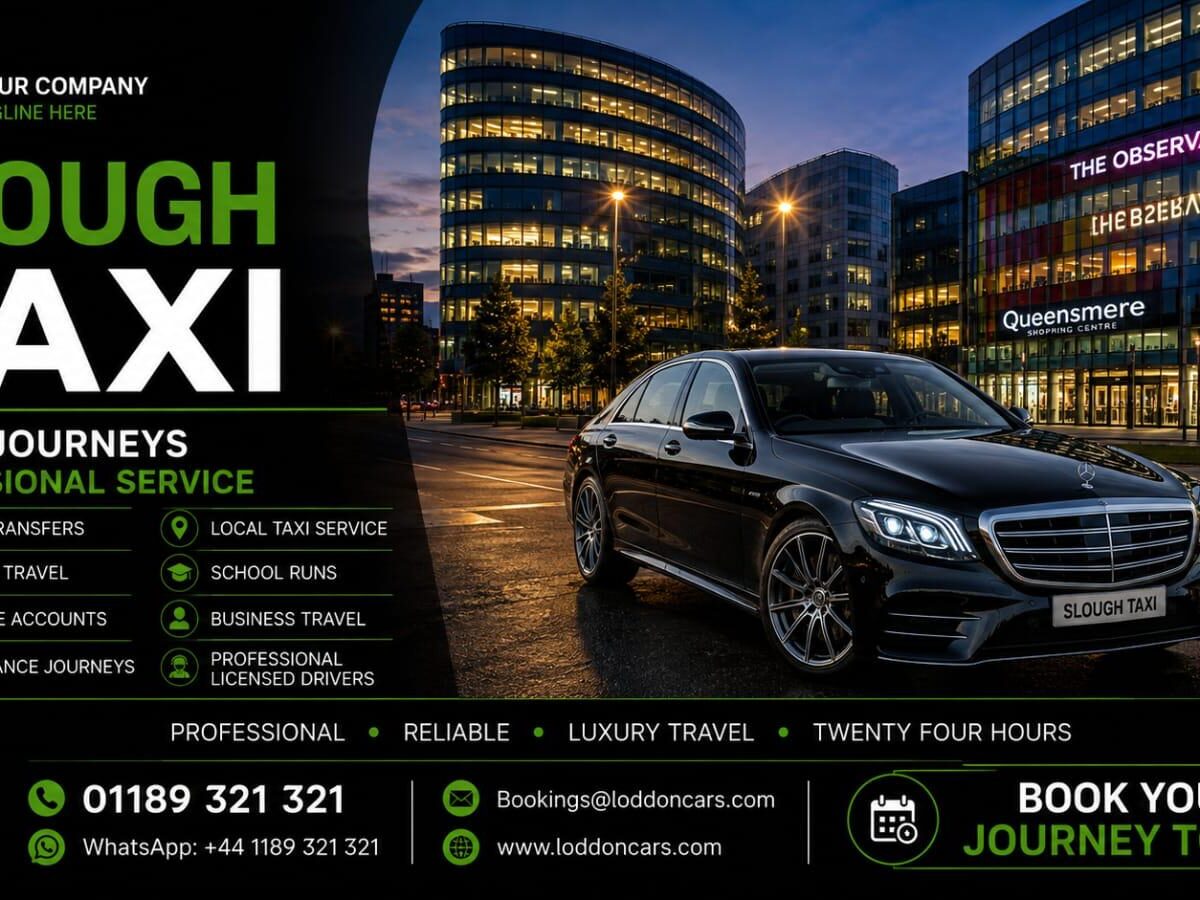 Slough Taxi Service Loddon Cars