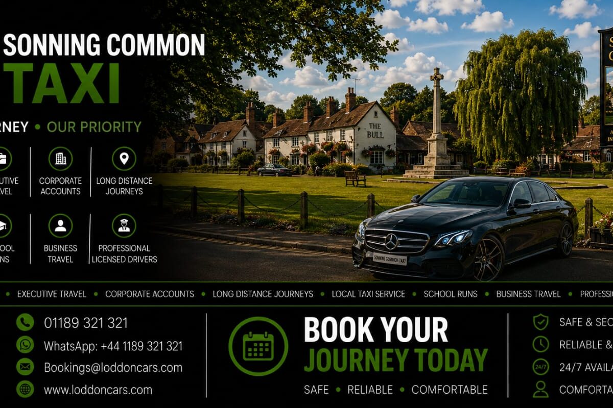 Sonning Common Taxi Local & Airport Transfers