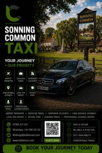 Sonning Common taxi for local journeys and airport transfers