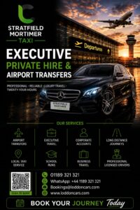Stratfield Mortimer taxi providing reliable local and airport transfers