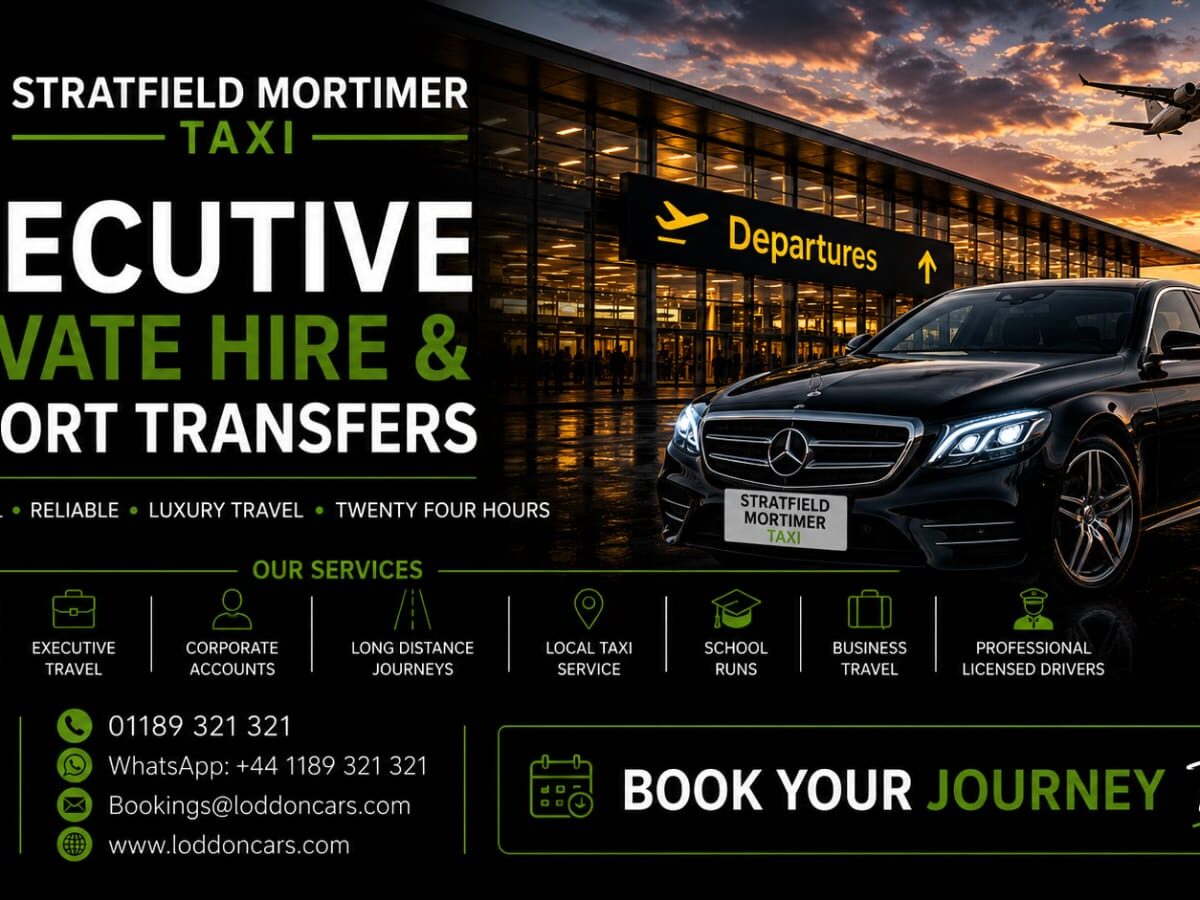 Stratfield Mortimer Taxi Local & Airport Transfers