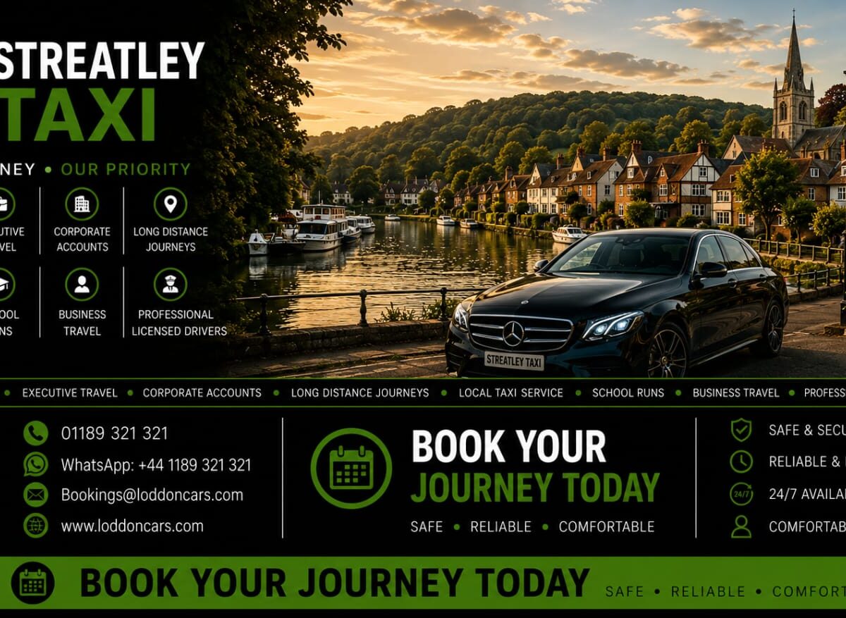 Streatley Taxi Local, Airport & Long-Distance Travel