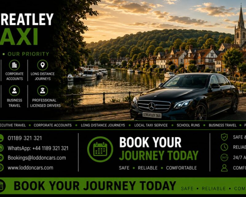 Streatley Taxi Local, Airport & Long-Distance Travel