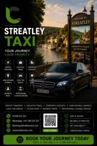 Streatley taxi providing reliable local and airport transfers