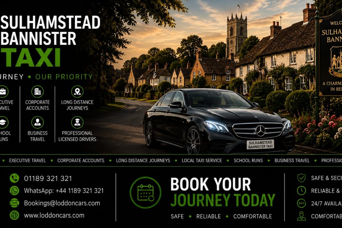 Sulhamstead Bannister Taxi Local & Airport Transfers