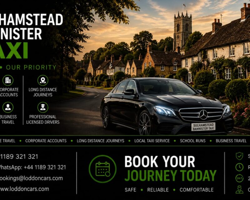 Sulhamstead Bannister Taxi Local & Airport Transfers