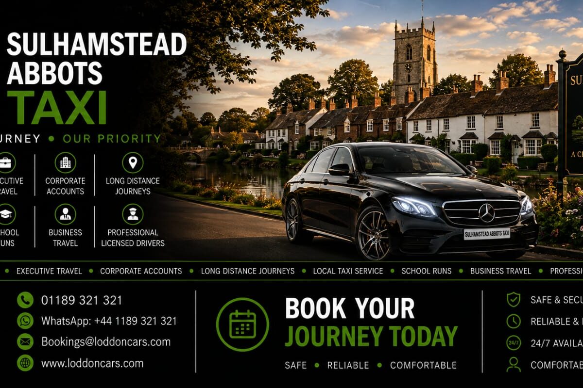 Sulhamstead Taxi Local, Airport & Long-Distance Travel