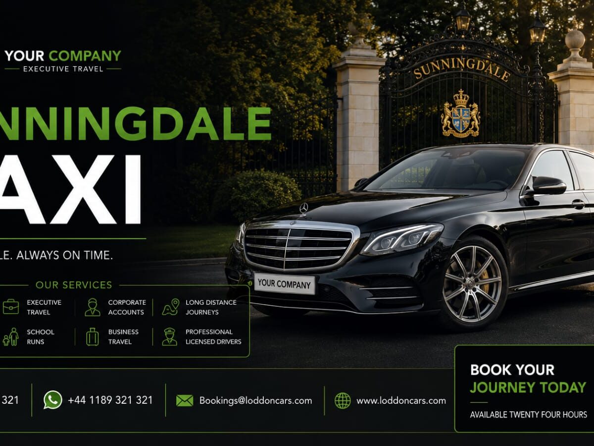 Sunningdale Taxi Service Local & Airport Travel