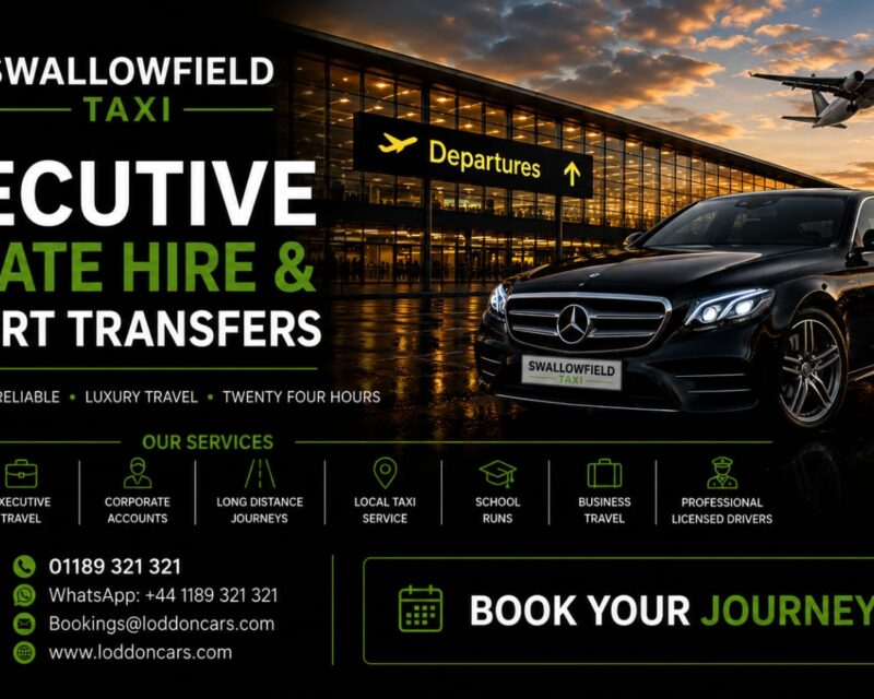 Swallowfield Taxi Local, Airport & Long-Distance Travel
