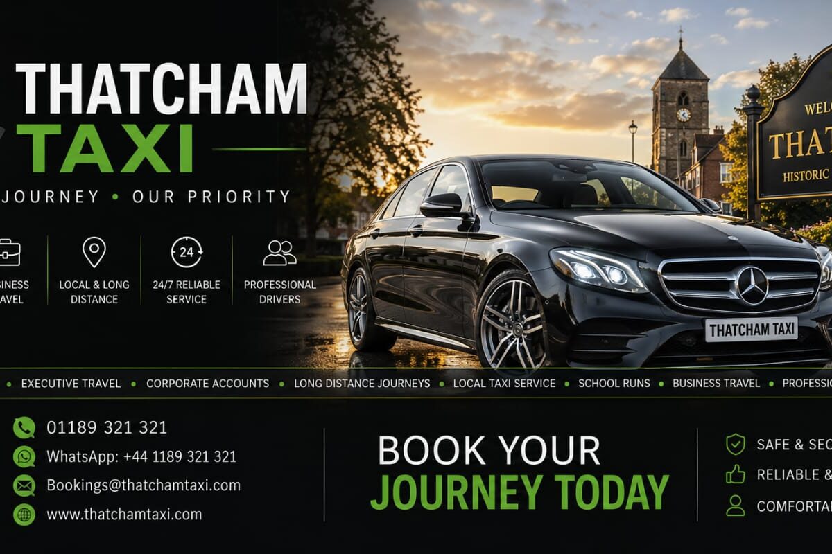 Thatcham Taxi Local, Airport & Long-Distance Travel