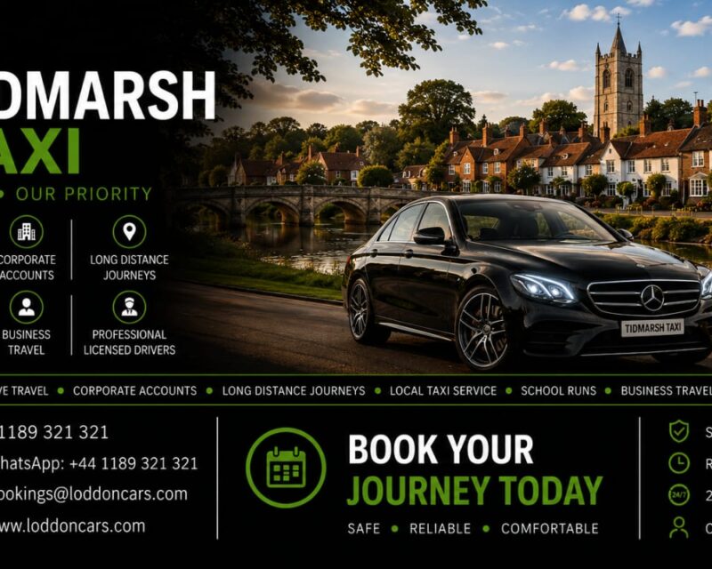 Tidmarsh Taxi Local, Airport & Long-Distance Travel