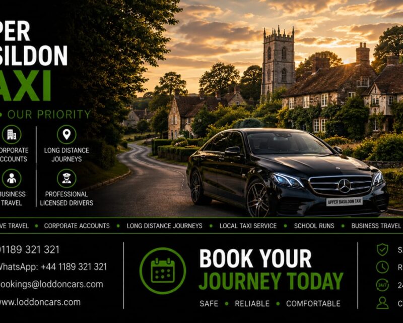 Upper Basildon Taxi Local & Airport Transfers