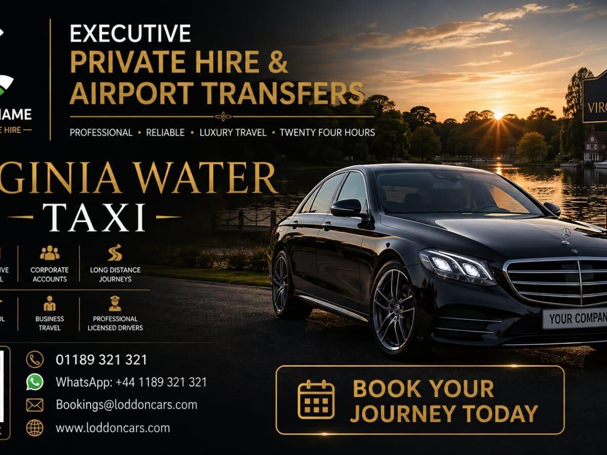 Virginia Water Taxi Service Loddon Cars