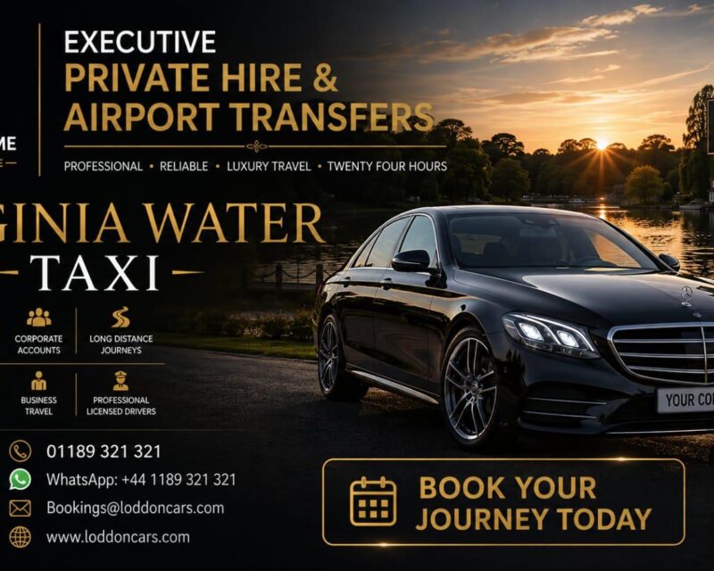Virginia Water Taxi Service Loddon Cars