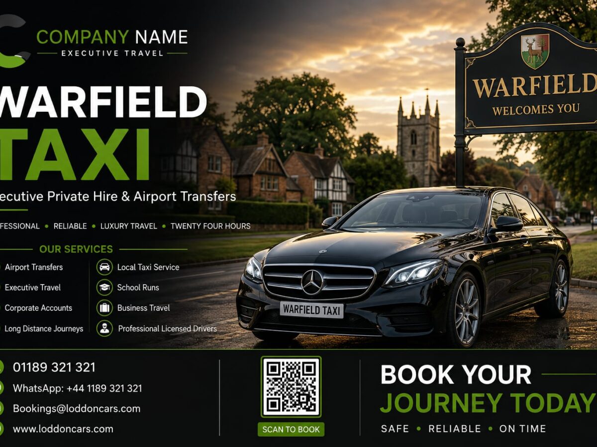 Warfield Taxi Local & Airport Transfers