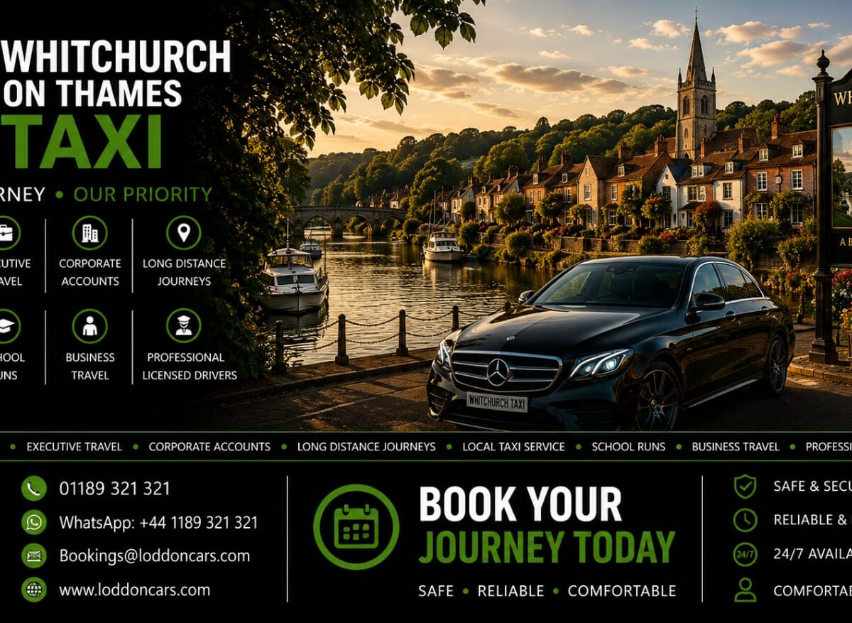 Whitchurch-on-Thames Taxi Local & Airport Travel