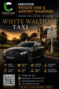 White Waltham taxi service in Berkshire with Loddon Cars