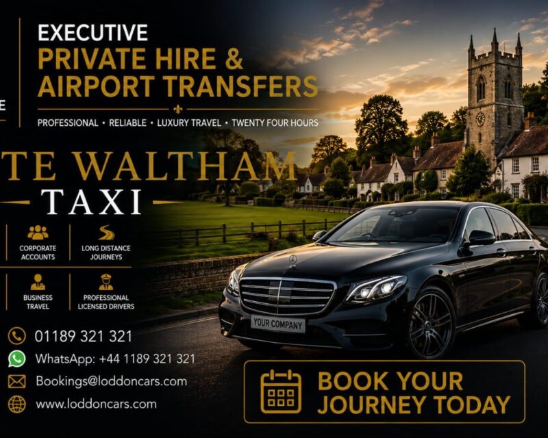 White Waltham Taxi Service Loddon Cars
