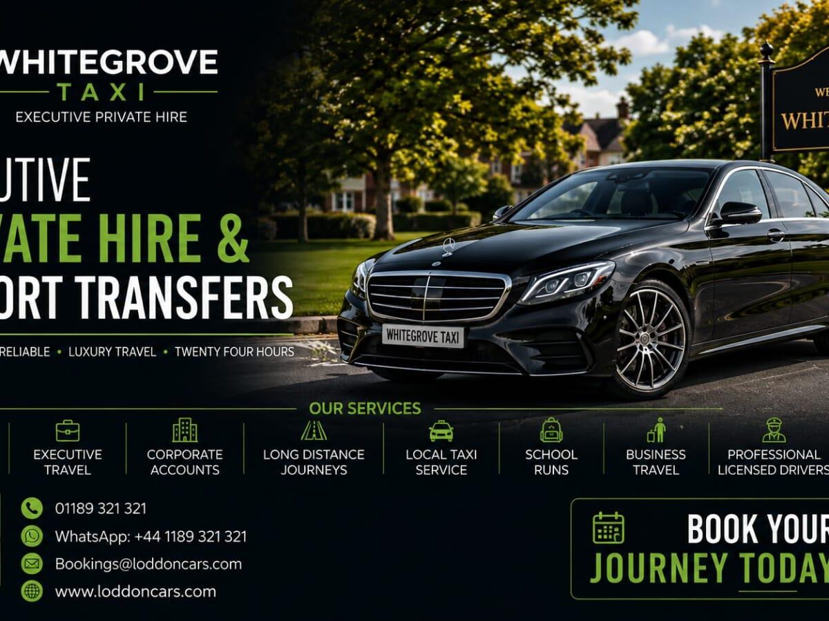 Whitegrove Taxi Service Loddon Cars