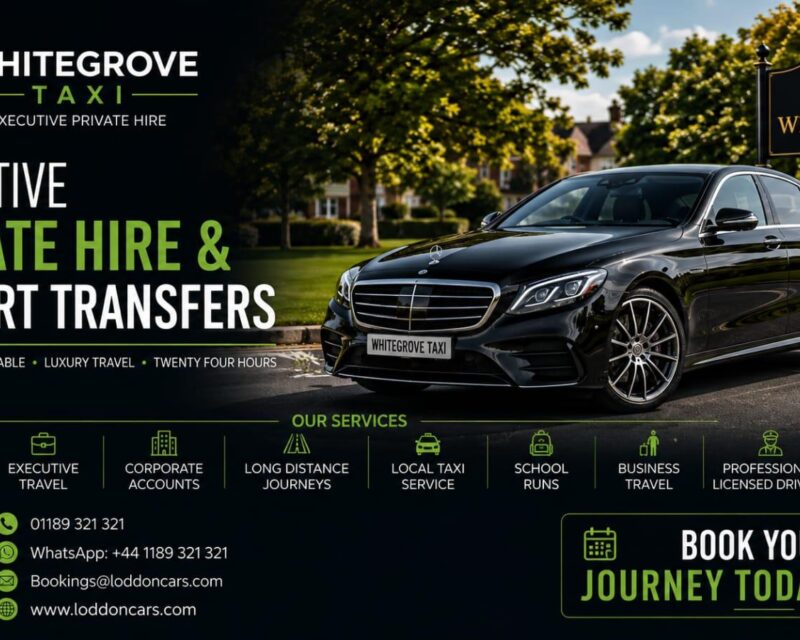 Whitegrove Taxi Service Loddon Cars