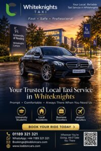 Whiteknights taxi providing reliable local and airport transfers