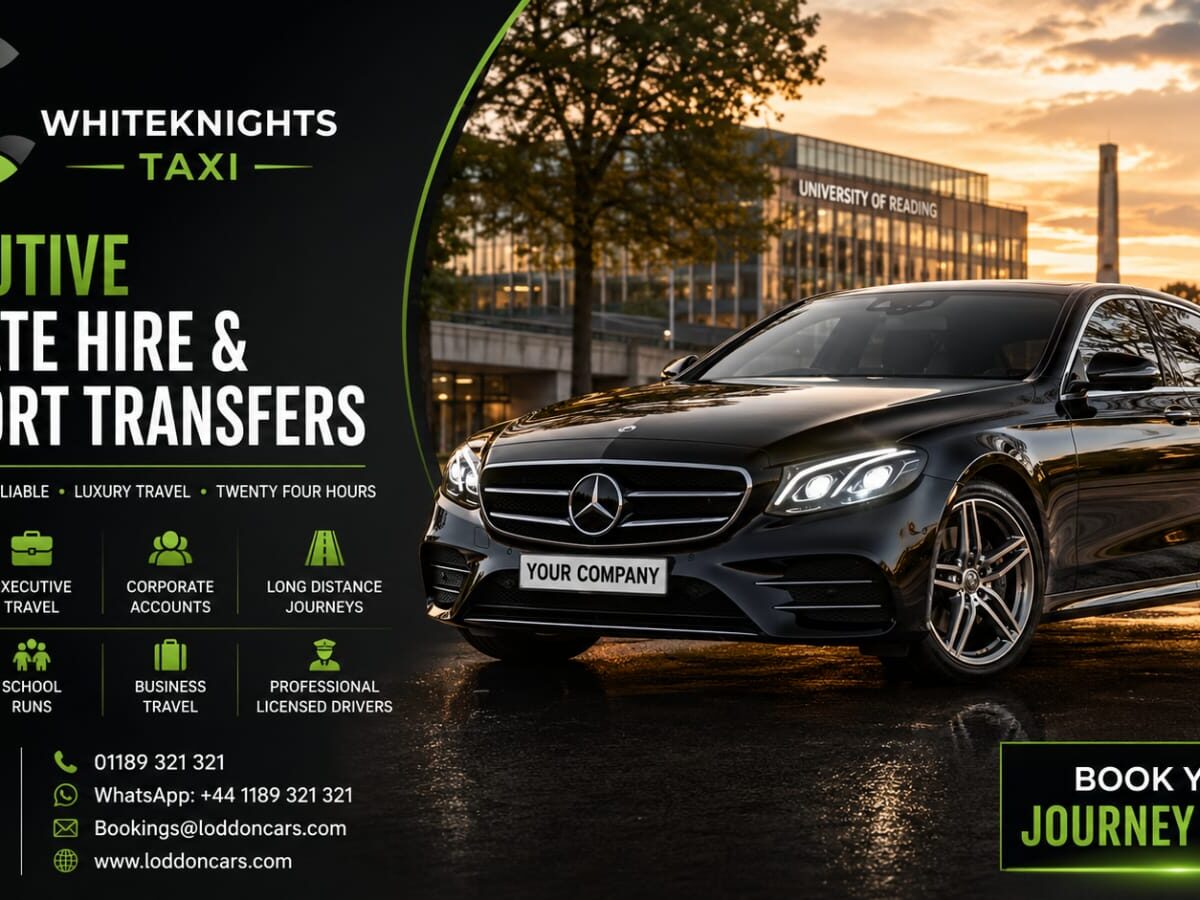Whiteknights Taxi Local, Airport & Business Travel