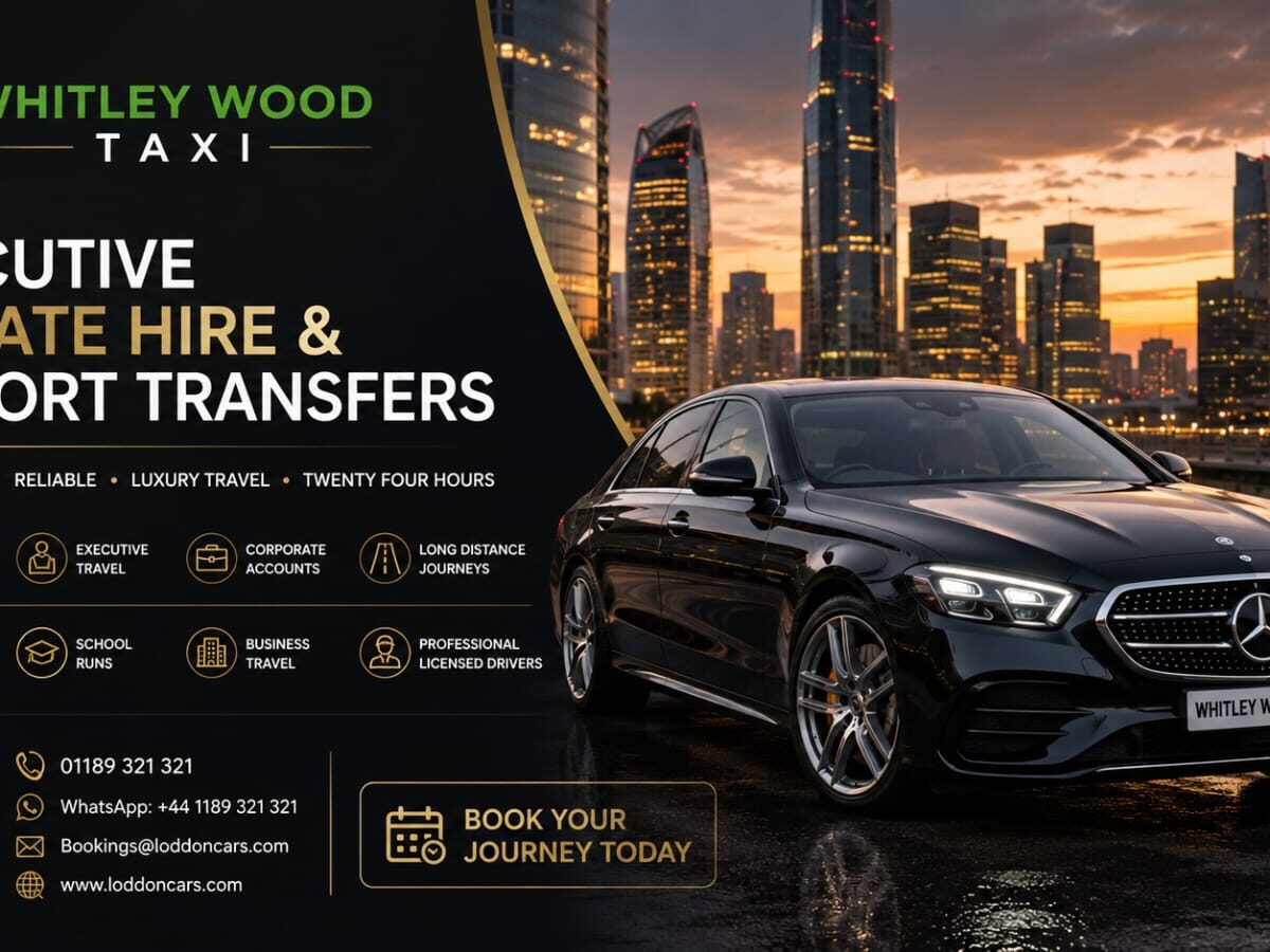 Whitley Wood Taxi Local, Airport & Business Travel