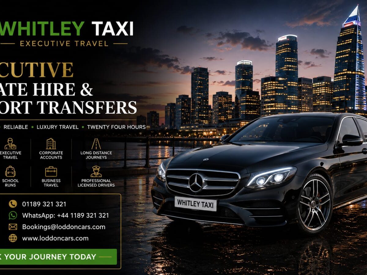 Whitley Taxi Local, Airport & Long-Distance Travel